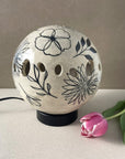 Lampe sérigraphiée printemps