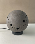 Lampe volcanique, taupe