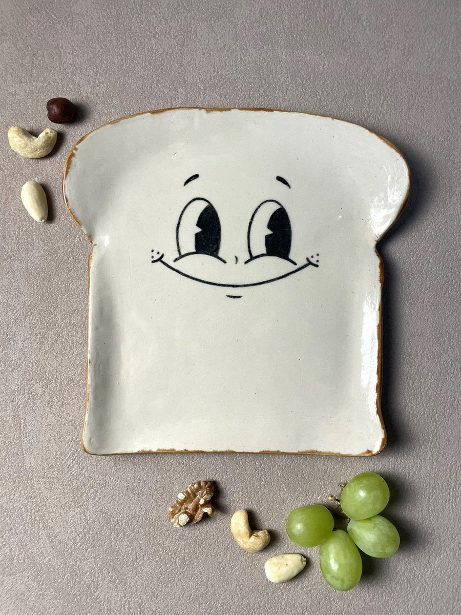 vue d'ensemble assiette tartine madame timide