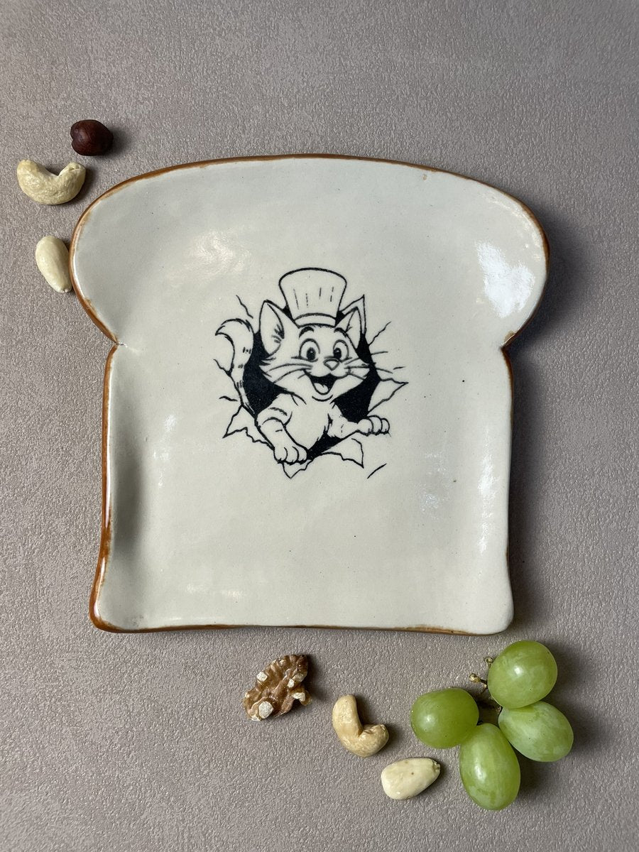 vue d'ensemble assiette tartine en grès chatrop bon