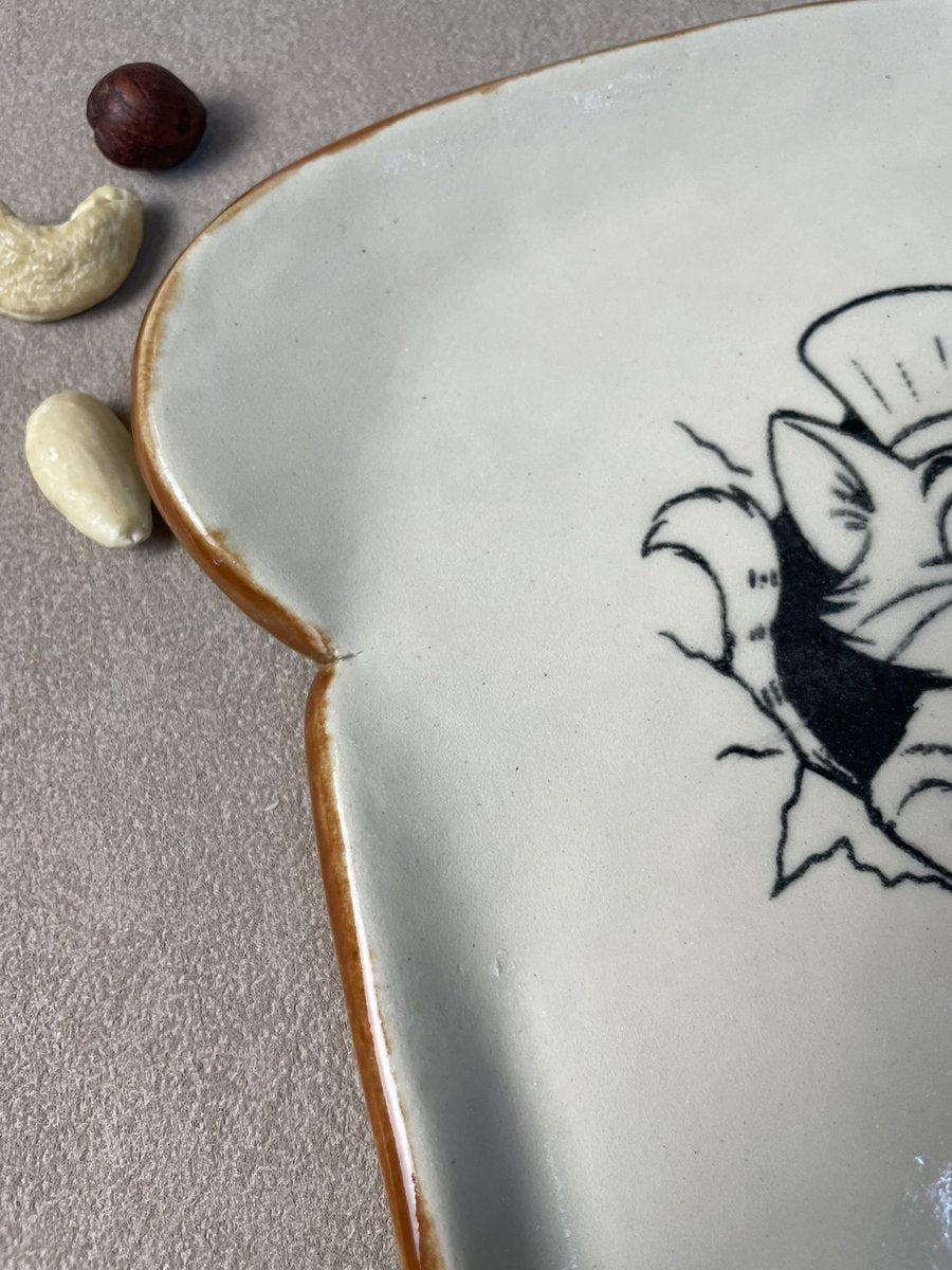 gros plan fissure assiette déstockage chatop bon