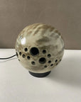 Lampe en grès Saturne