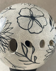 Lampe sérigraphiée printemps