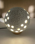 Lampe lune vue de nuit