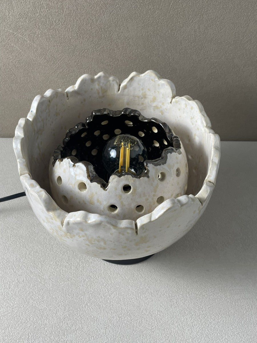 lampe pivoine vu de haut